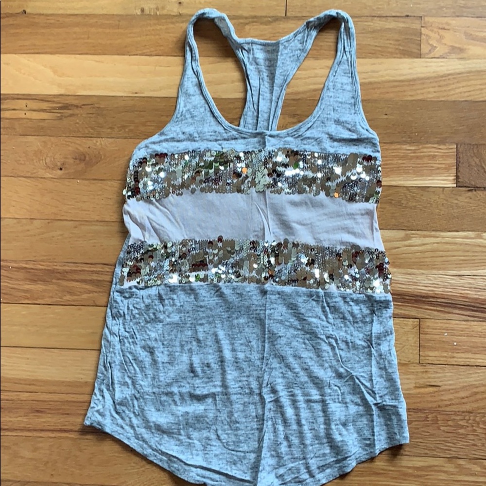 Sequin tank top, XS, Express